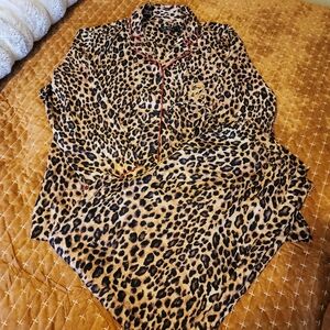 Ralph Lauren animal print pj set in xl